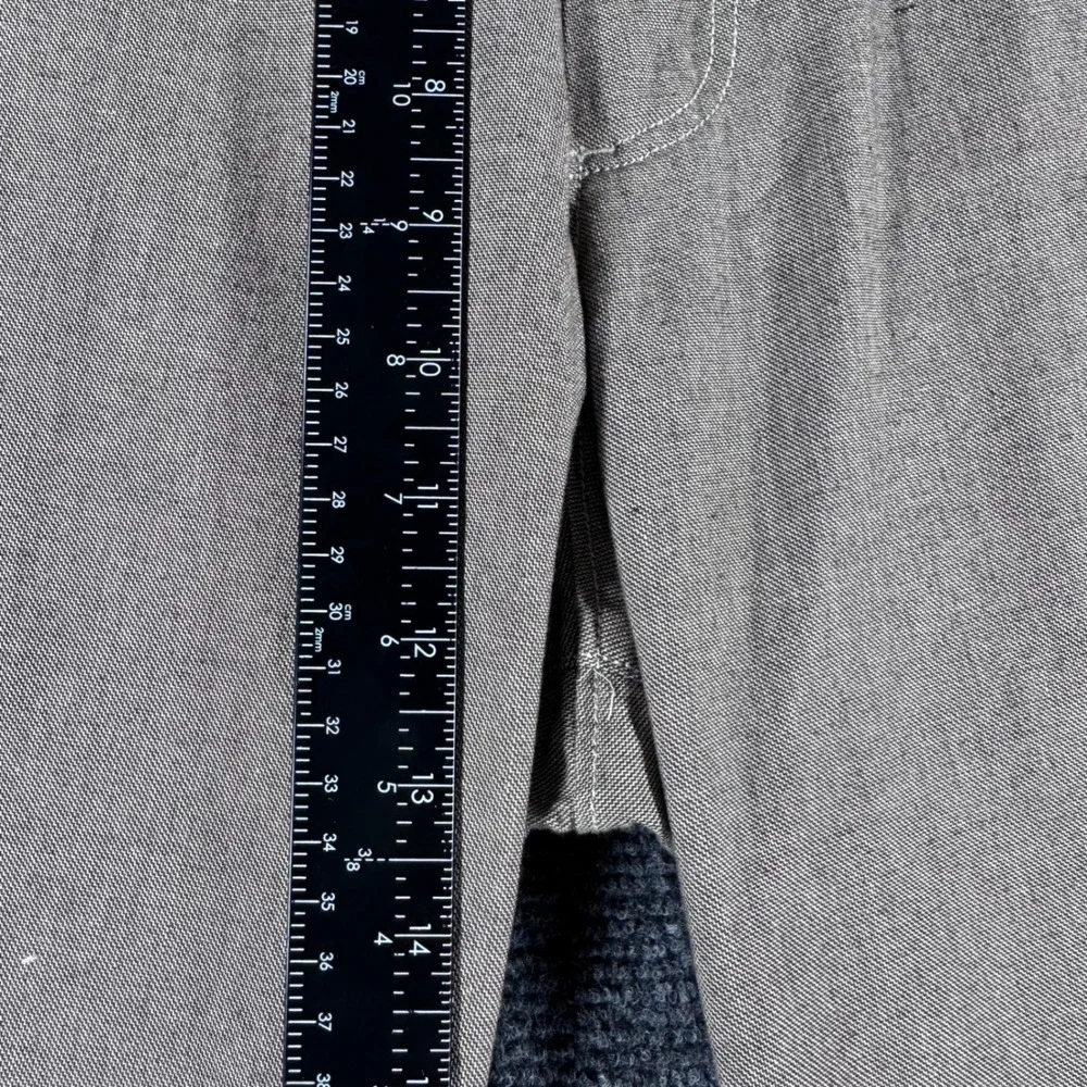 Banana Republic Pants Mens 36x30 Tan Straight Fit Cotton Slub Chino Casual